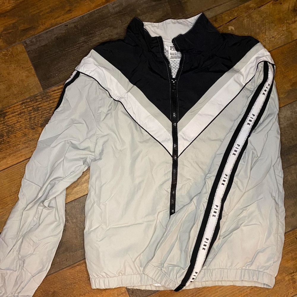victoria secret pink windbreaker